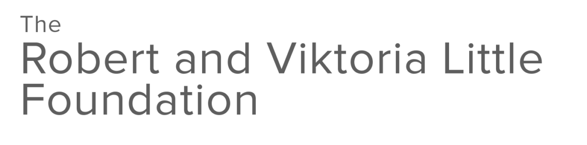 The robert and viktoria little foundation logo