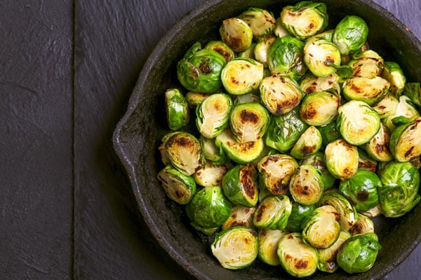 Roasted brussels sprouts