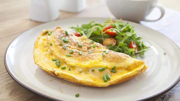 High protein omelet