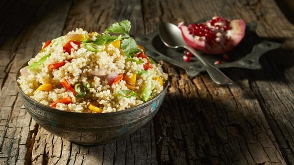 High protein quinoa