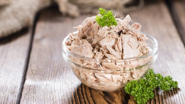 High protein tuna