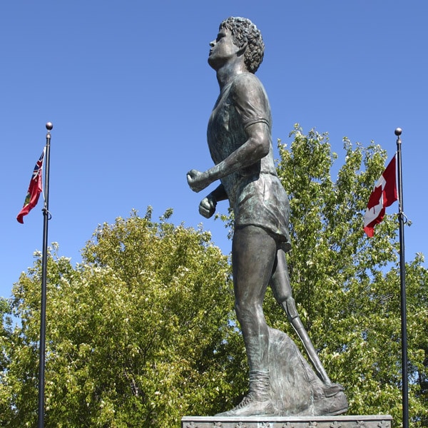 Terry fox statue