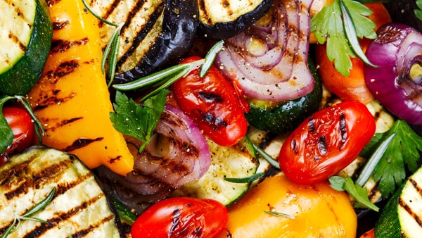 Grilled vegetables