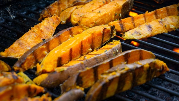 Sweet potato wedges