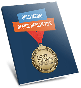 Ebook cover gold medal office health tips