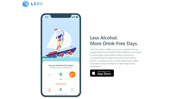 Drink less app less