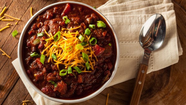 Healthy bean chili